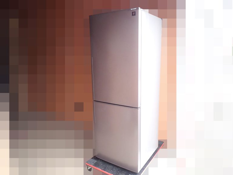 冷蔵庫 SHARP SJ-PD27D-T シャープ 270L 2ドア プラズマクラスター ボトムフリーザー 冷凍庫 野菜室 ブラウン