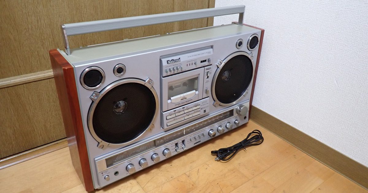 ミュウ専用　ナショナル ラジオ 大型 ラジカセ National RX-7000