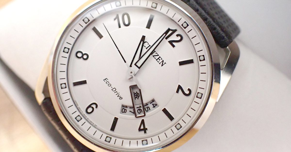腕時計 CITIZEN ECO-DRIVE J800-S078270 シチズン エコドライブ ソーラー充電 ホワイト ブラック メンズ 男性
