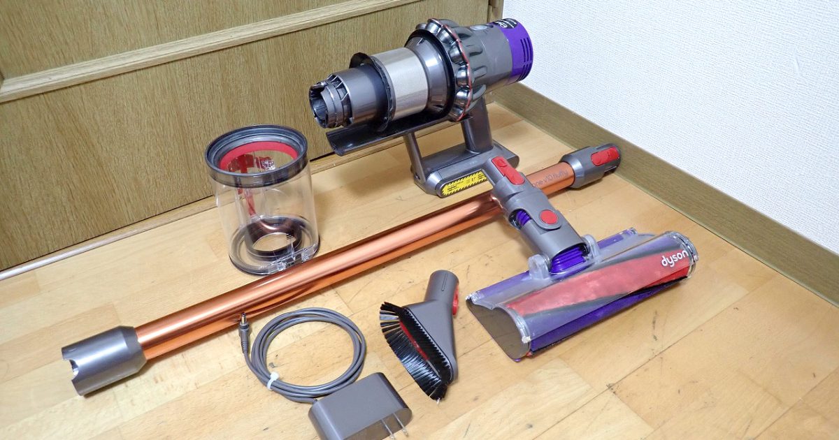 掃除機 dyson cyclone V10 FLUFFY SV12 ダイソン サイクロン フラフィー スティック コードレス コードのいらない解放感 最長60分