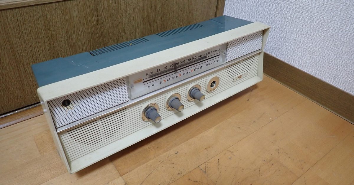 ラジオ YAOU ELECTRIC 八欧電機 真空管 MW SW アンティーク レトロ