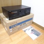 CDプレーヤー カセットデッキ TEAC AD-800 ティアック 1-BIT DAC リモコン RC-1257