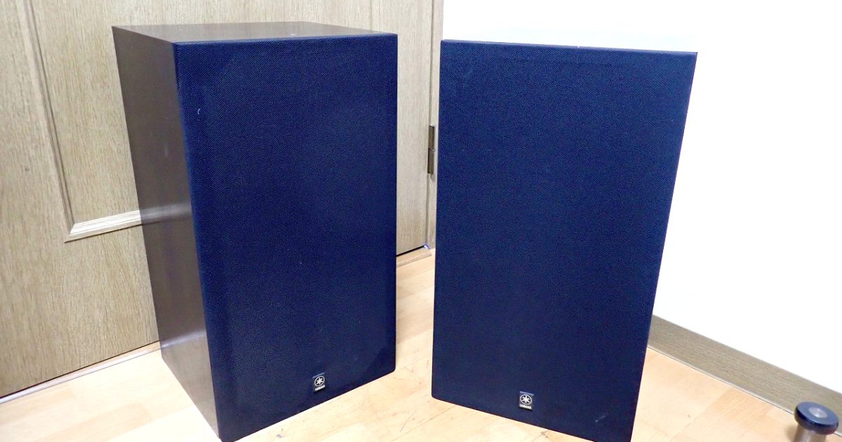 スピーカー YAMAHA NS-100M ヤマハ ブックシェルフ型 3ウェイ 3スピーカーシステム 密閉方式 ペア