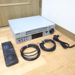 VHSビデオデッキ SONY SVO-1530 ソニー 業務用 Hi-Fi カセットレコーダー リモコン RMT-V190A ケーブル 付属 プロ用