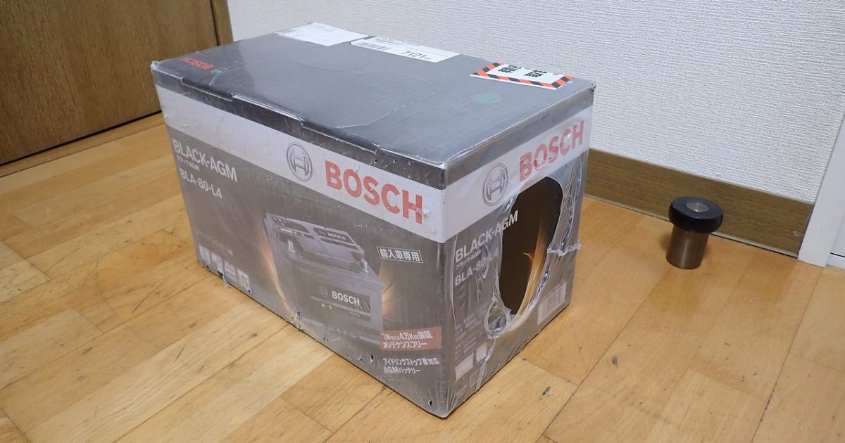 カーバッテリー BOSCH BLA-80-L4 ボッシュ 輸入車専用 80Ah 20HR CCA 800A EN S6 アイドリングストップ車 AGM 外車