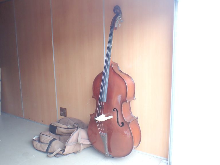 コントラバス Chaki BAS E-15 1972 チャキ バス ウッドベース ソフトケース付き