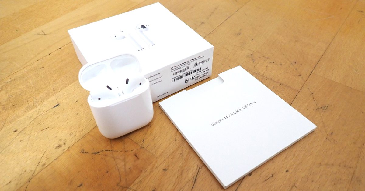 イヤホン Apple AirPods with Charging Case 第2世代 MV7N2J/A アップル エアーポッズ 充電器 ケース付き