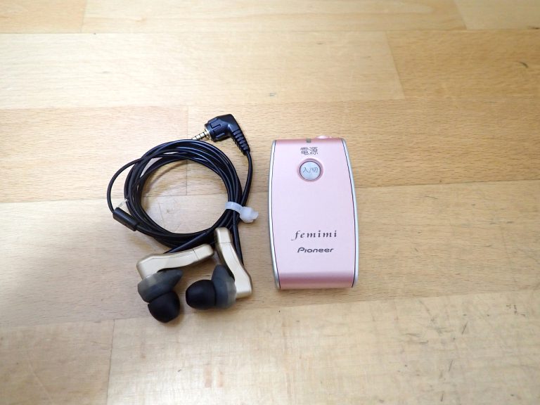 集音器 Pioneer femimi VMR-M700 パイオニア フェミミ ボイスモニタリングレシーバー 補聴器 ピンク