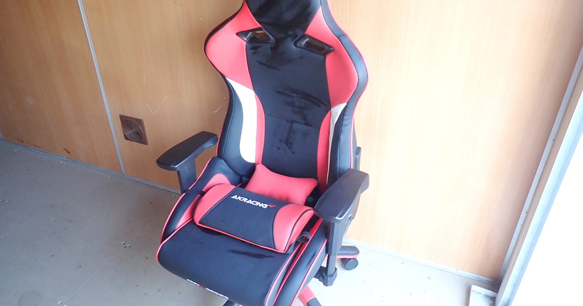 ゲーミングチェア AKRacing PRO-X/RED/V2 エーケーレーシング プロ レッド 赤 イス 椅子 リクライニング