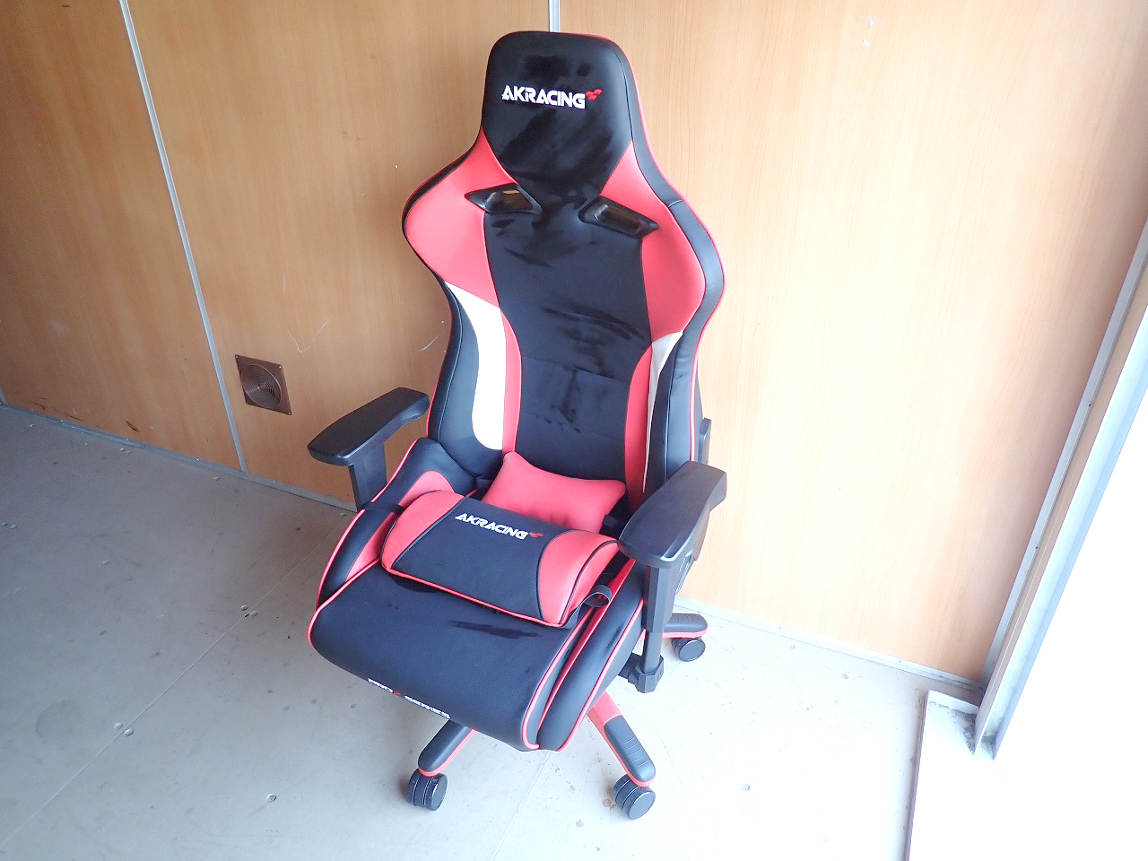 ゲーミングチェア AKRacing PRO-X/RED/V2 エーケーレーシング プロ レッド 赤 イス 椅子 リクライニング -  リサイクルショップ良品企画-買取実績