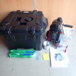 ポータブルウインチ PCW5000 オプションドラム PCA-1100 収納ボックス PCA-0100 ホンダエンジン GXH50 ロープ