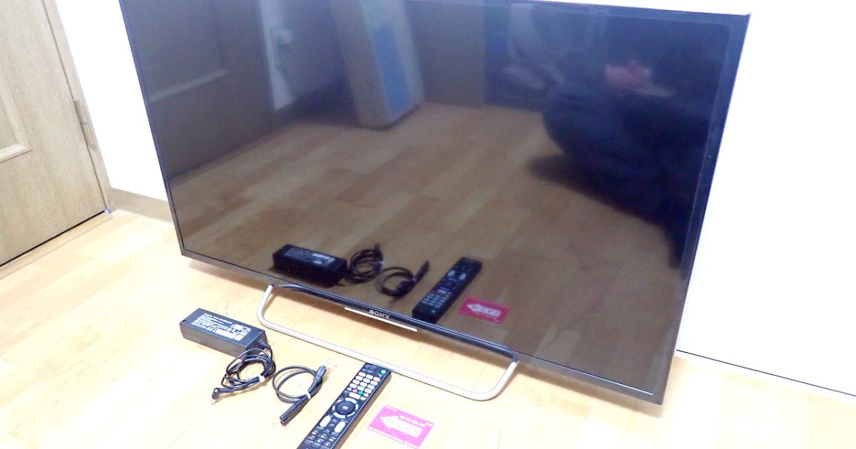 液晶テレビ SONY BRAVIA KJ-40W700C ソニー ブラビア 40インチ LED B-CAS リモコン RMT-TX102J