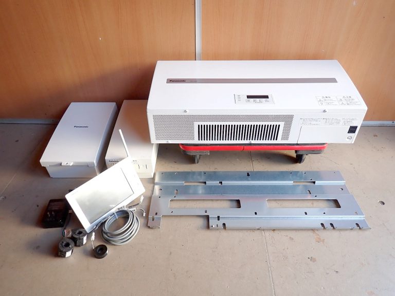 パワーコンディショナー Panasonic VBPC355A2 5.5kW モニター VBPM370CK 接続箱 VBCD3004K 電力検出ユニット VBPW370