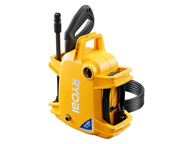 高圧洗浄機 RYOBI AJP-1210 リョービ KYOCERA 京セラ 高圧ホース 5m バリアブルノズル 6.5MPa 100V 洗車
