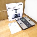 体重計 OMRON Karada Scan HBF-702T オムロン カラダスキャン 体組成計 Bluetooth データ通信 OMRON connect