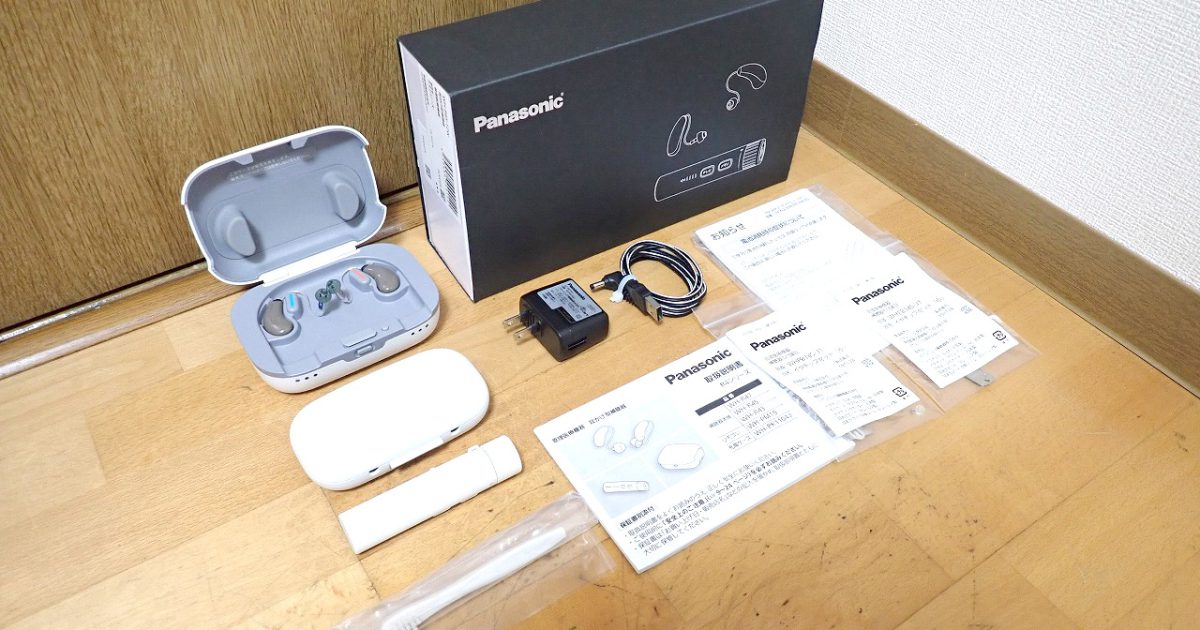 補聴器 Panasonic WH-R45-TZW WH-PM19 WH-PK1104J WH-R4 M2 パナソニック 充電式 耳かけ型 両耳 リモコン