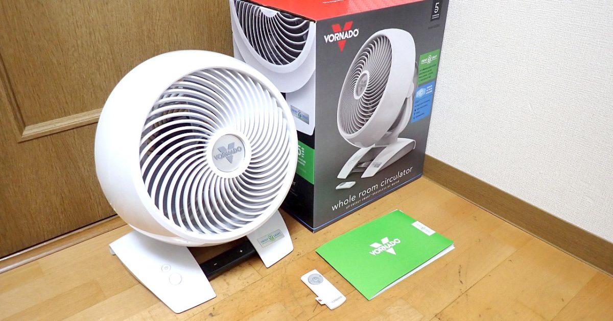 サーキュレーター VORNADO 6303DC-JP ボルネード 扇風機 DCモーター 微調整 風量 電力80%カット パワフル