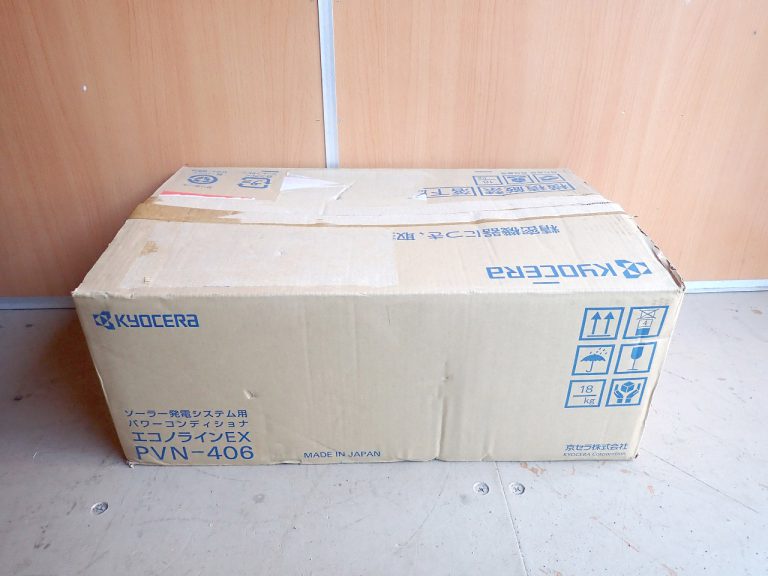 パワーコンディショナー KYOCERA PVN-406 京セラ エコノラインEX 4kW ソーラー発電システム用 パワコン 太陽光