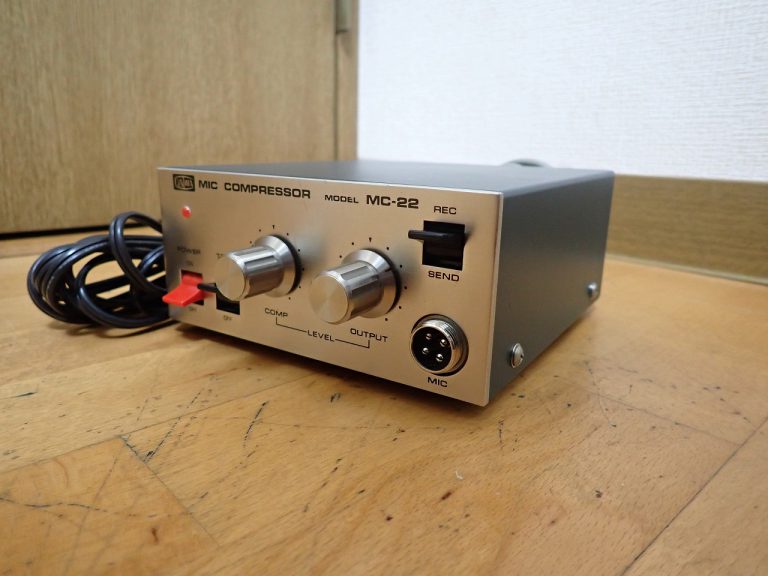 マイクコンプレッサー DAIWA MC-22 MIC COMPRESSOR ダイワ AC 100VDC 13.5V
