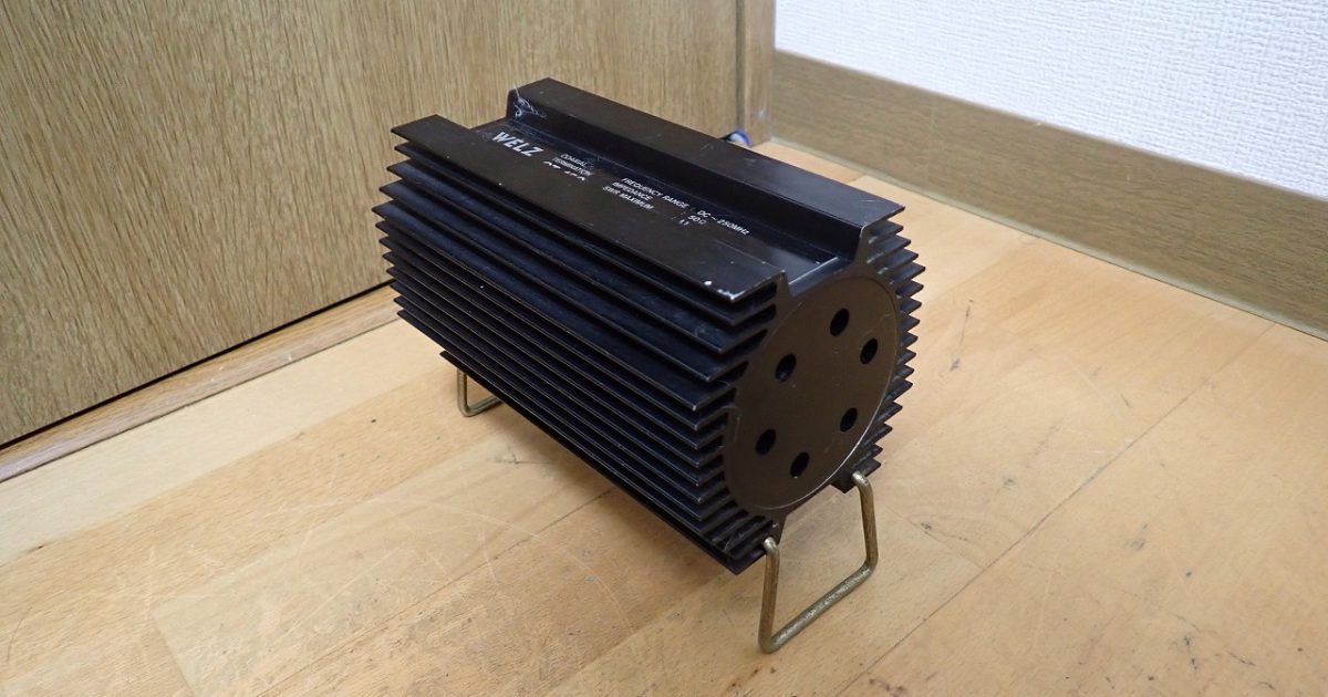 ダミーロード WELZ CT-150 COAXIAL TERMINATION DC 250MHz 50Ω SWR 1.1 150W ベルツ