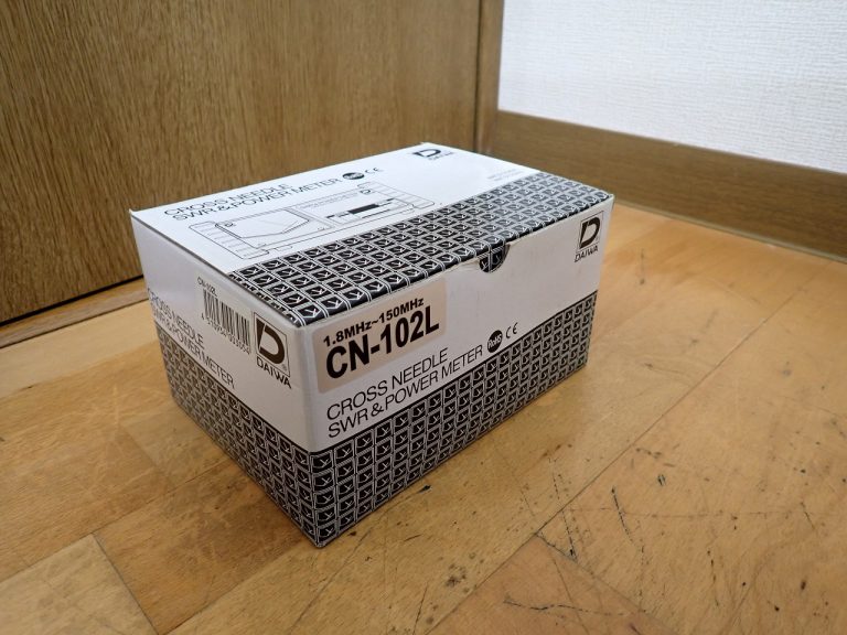 SWR パワーメーター DAIWA CN-102L CROSS NEEDLE 1.8-150MHz MAX 2KW ダイワ パワー計 クロスニードル