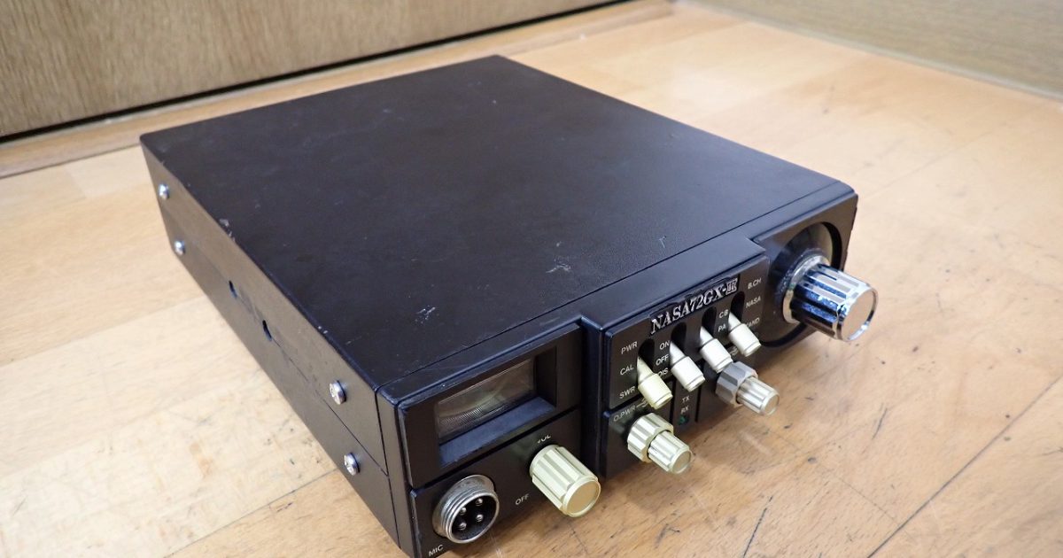 無線機 NASA 72GX-II TRANSCEIVER ナサ DC13.8V モービル 車載 トランシーバー CB無線
