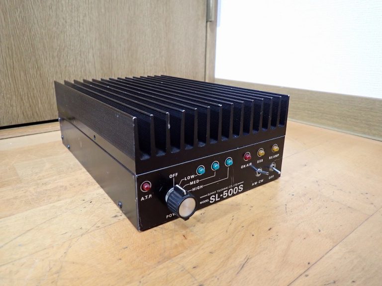 リニアアンプ Sunny SL-500S AM-CW SSB RX AMP サニー DC13.8Vアマチュア無線 無線機 CB無線
