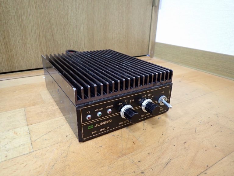 リニアアンプ CD JUMBO HP-240A ジャンボ RX SSB PRE AMP 無線機