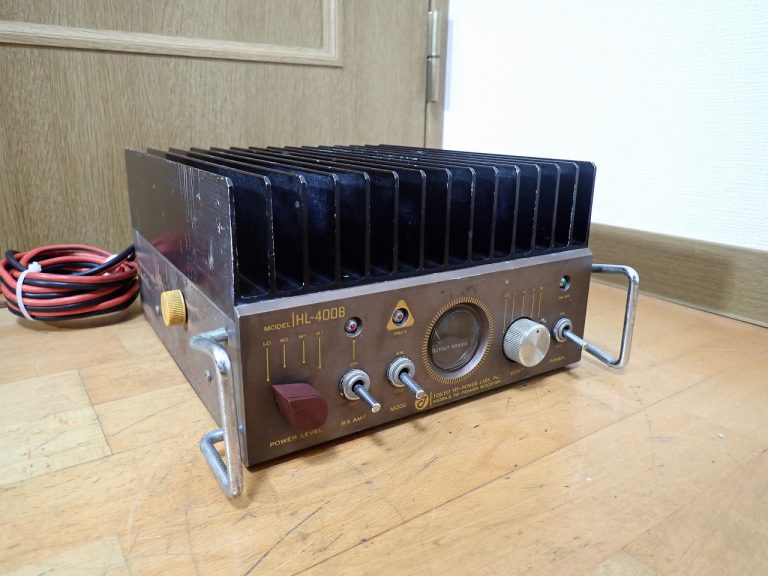 リニアアンプ TOKYO HY-POWER HL-400B BROAD-BAND LINEAR AMPLIFIER 東京ハイパワー ブロードバンド 無線機