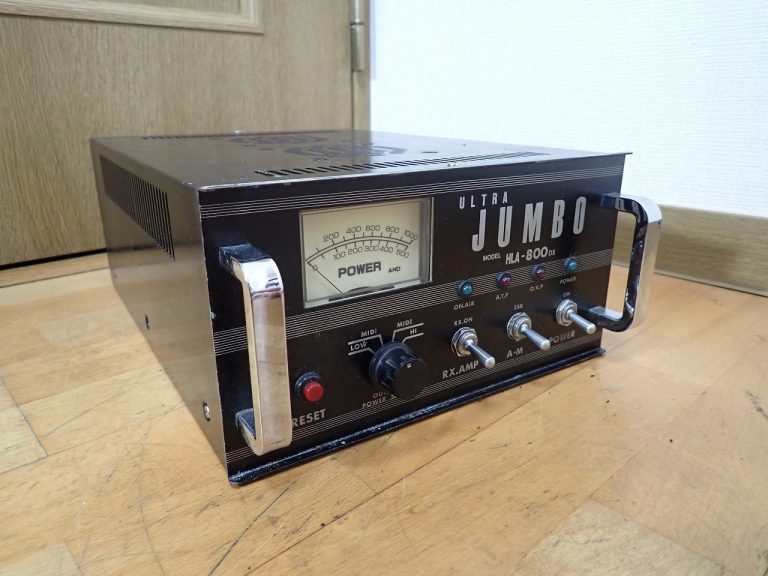 リニアアンプ ULTRA JUMBO HLA-800DX ウルトラジャンボ パワーブースター RX AMP AM 無線機 CB無線