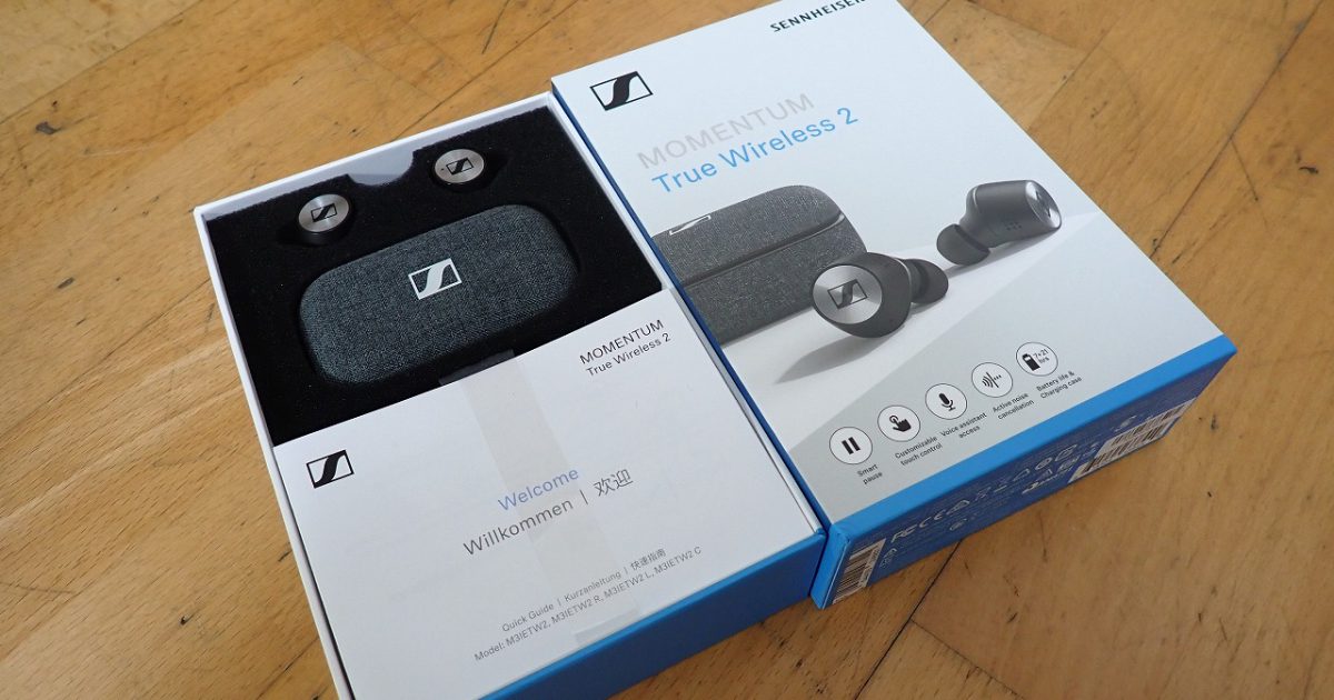 イヤホン Sennheiser MOMENTUM True Wireless 2 M3IETW2 BLACK ゼンハイザー モメンタム トゥルー ワイヤレス アクティブノイズキャンセリング