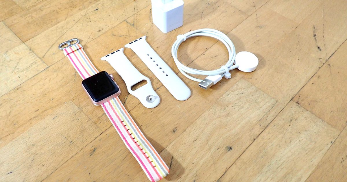 アップルウォッチ Apple Watch A1757 SERIES 2 38MM 10N-X GPS WR-50M スマートウォッチ
