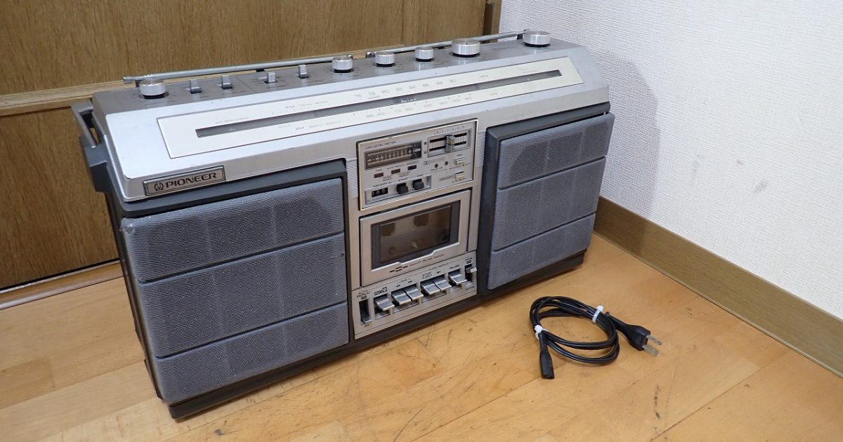 ラジカセ Pioneer SK-70 パイオニア ランナウェイ ラジオ AM FM