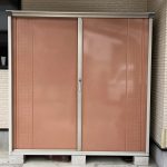 物置 タクボ グランプレステージ GP-196 TAKUBO W1920×H1940×D750mm スチール オレンジ