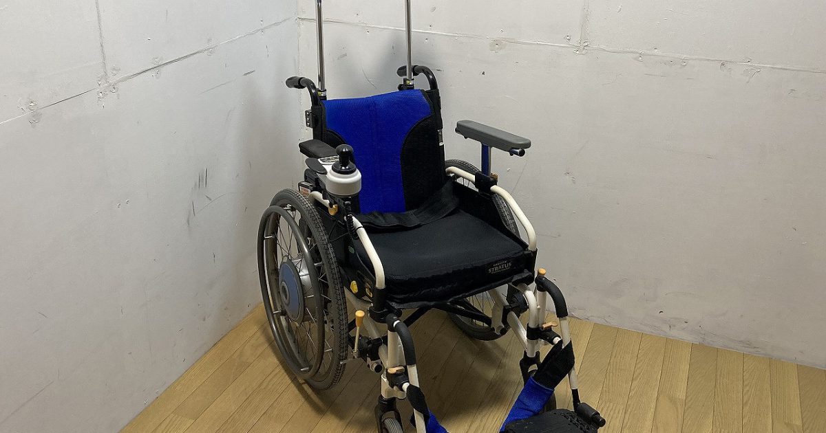MATSUBAGA マツナガ YAMAHA ヤマハ 電動車いす JW-1 車椅子 VARILITE 車いす用クッション付き