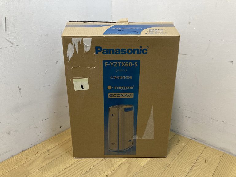 Panasonic パナソニック 衣類乾燥除湿器 F-YZTX60S ナノイー除菌 2020年製 使用1回のみ 部屋干し