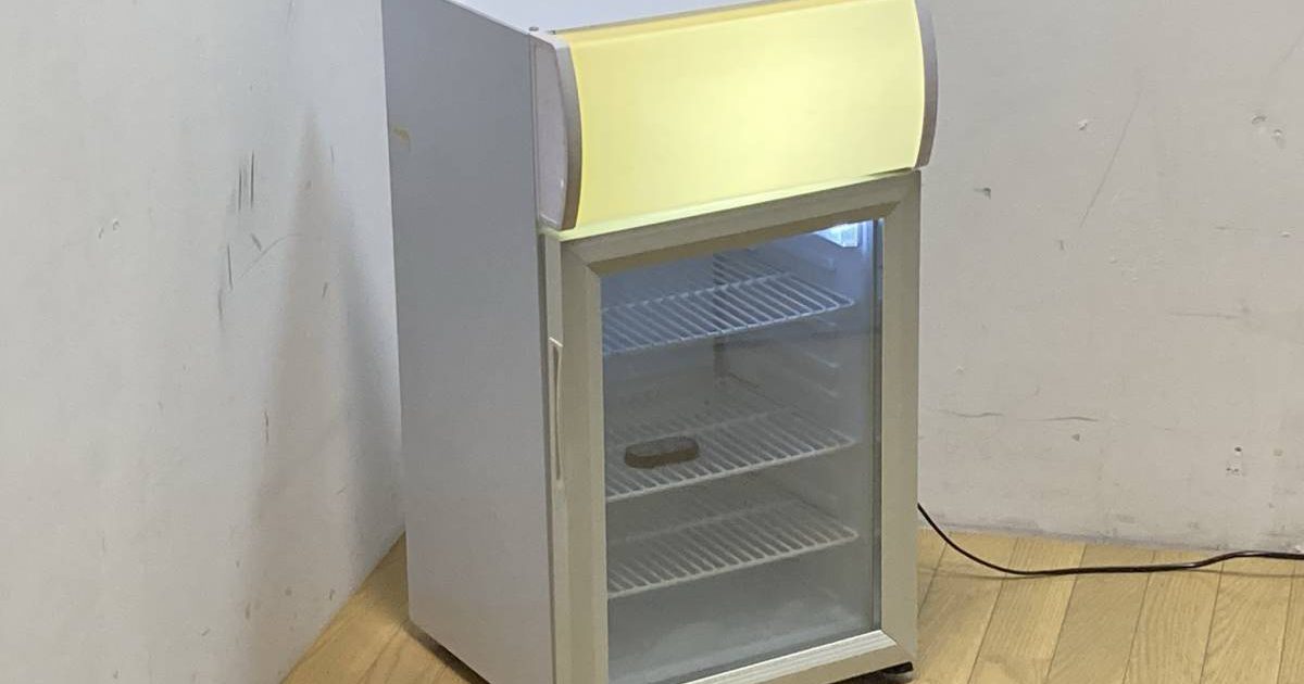 SIS 業務用ディスプレイクーラー 冷蔵庫 SC40B 幅約40×奥行約41.5×高さ約73.3cm