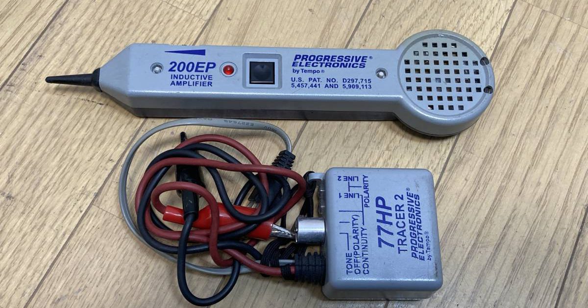Tempo テンポ トーンプローブ 誘導増幅器 テスター 200EP