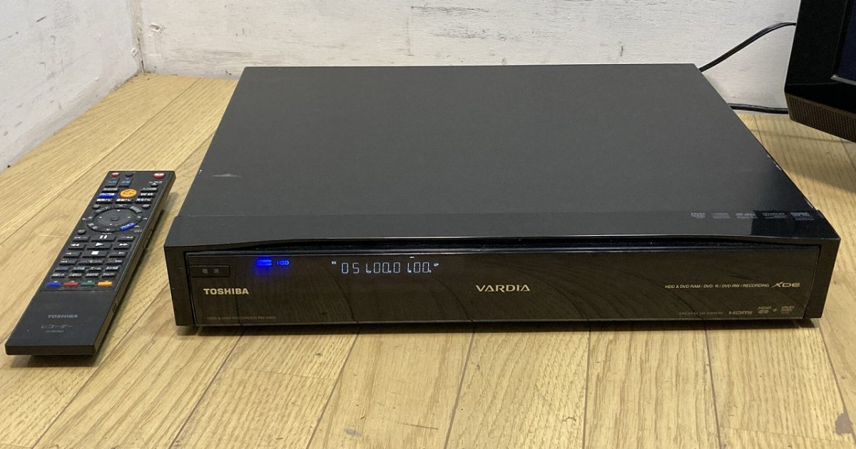 TOSHIBA 東芝 VARDIA ヴァルディア RD-S503 HDDレコーダー DVDレコーダー