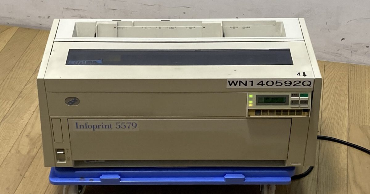 RICOH リコー ドットインパクトプリンター InfoPrint 5579 5579-N05 USB LANポート シリアル