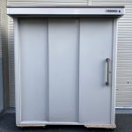 YODOKO ヨドコウ 物置 エルモ LMD-1808 2018年製 鍵あり 0.46坪 W1862.5×D811×H2124.5mm