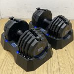 OASIS 東急スポーツオアシス 可変ダンベル 片方22.5kg ペア 合計45kg アジャスタブルダンベル