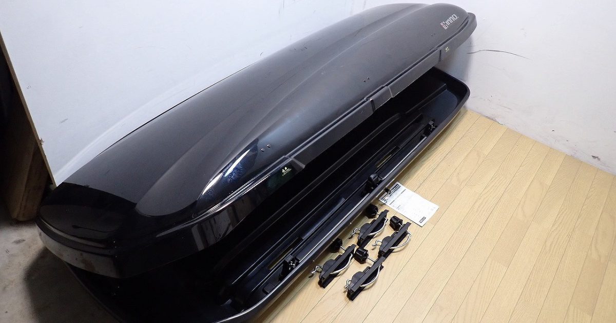 RV inno カーメイト イノー ルーフボックス ブラック 黒 BRQ55 300L 使用頻度低 直接引き取り可