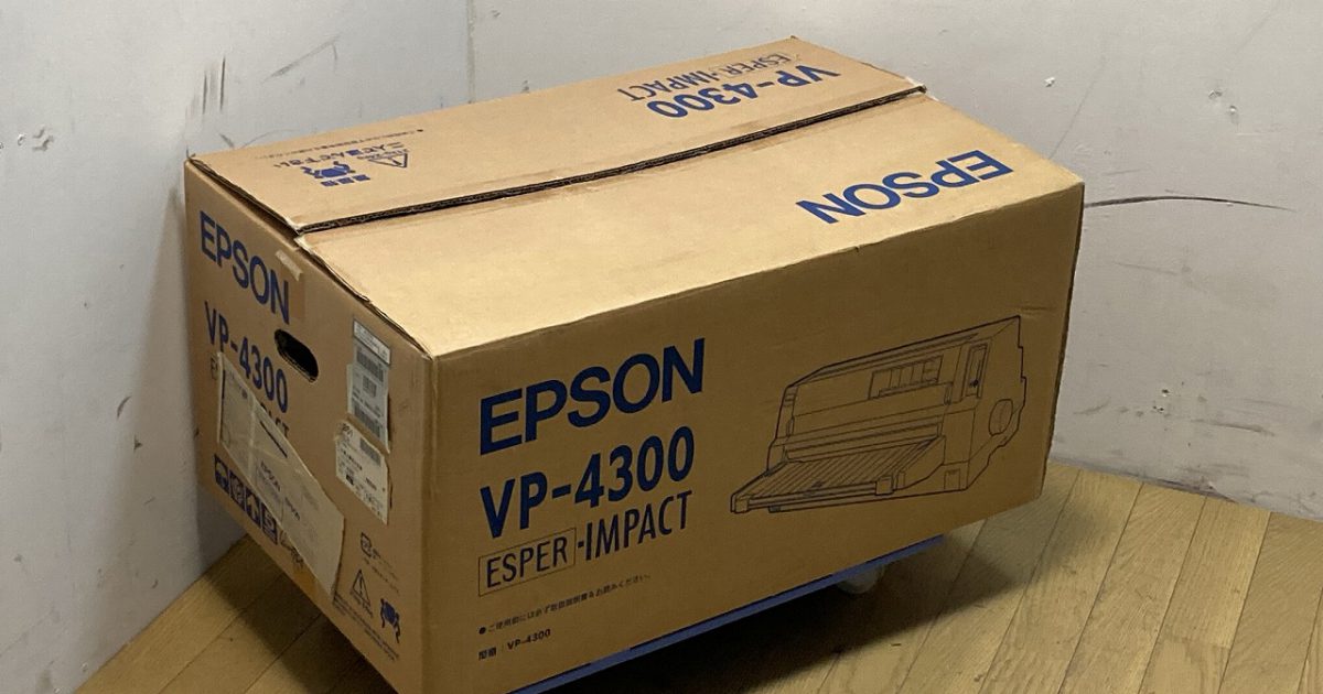 ドットインパクトプリンタ EPSON エプソン VP-4300 USB LAN ネットワーク接続 A3サイズ 136桁