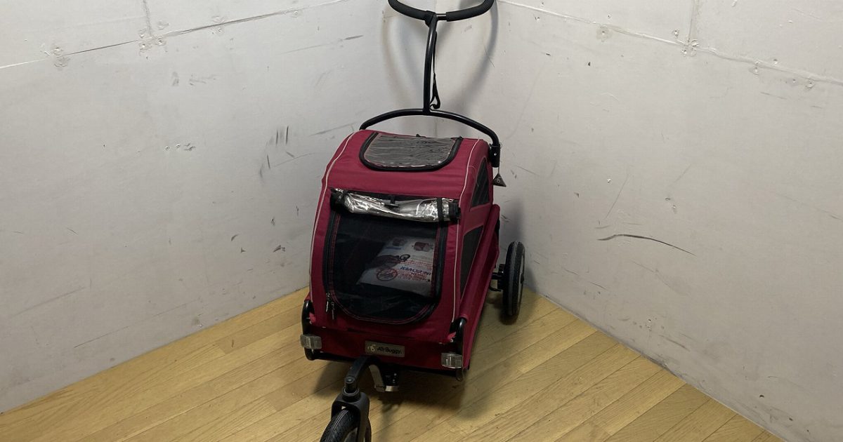 AIRBUGGY FOR PET TWINKLE エアバギー トゥインクル 多頭飼い レインカバー 三輪 パープル 犬 猫