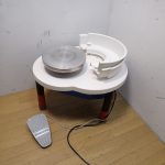 SHIBPO シンポ 大型電動ろくろ 陶芸ろくろ ドべ受 100V 無段変速 正回転 逆回転