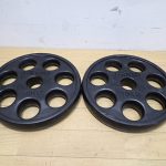 IVANKO イバンコ ROEZH オリンピックプレート イージーグリップラバープレート シャフト径50mm 10kg 2枚セット 合計20kg