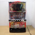 SANYO 三洋物産 パチスロ 実機 スロット 魔法少女リリカルなのは 5号機 コイン不要機 ドアキー 設定キー付