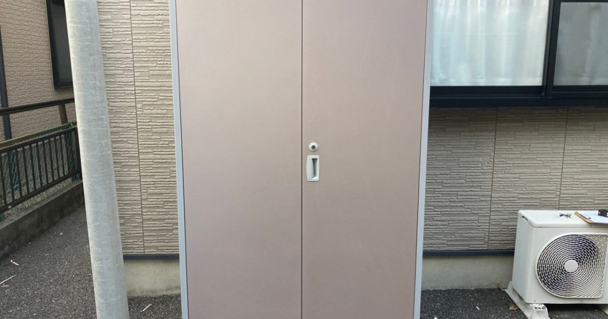 INABA イナバ物置 観音開き BJN-119E 幅1400×奥行900高さ1900mm 鍵付き