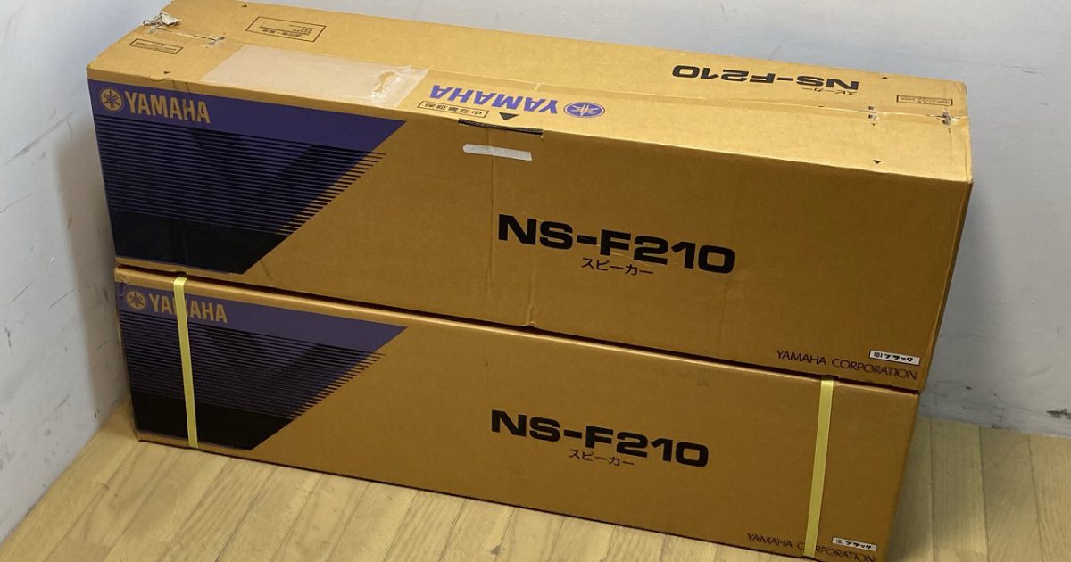新品 YAMAHA ヤマハ トールボーイ スピーカー ペア NS-F210 2台セット 2021年